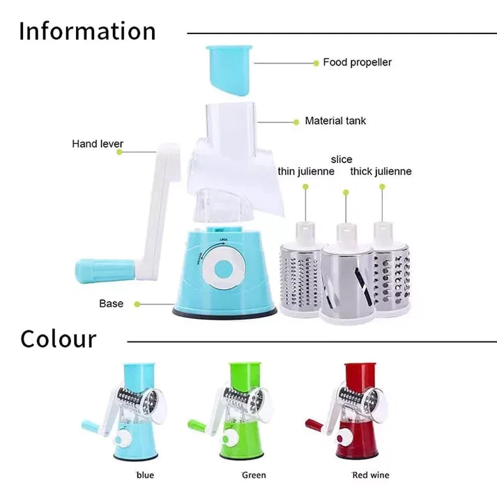 3 in 1 Vegetable Cutter Slicer