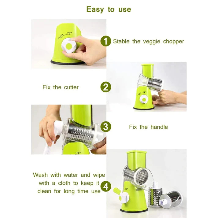 3 in 1 Vegetable Cutter Slicer