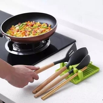 Spatula Spoon and Lid Holders with 4 Slots